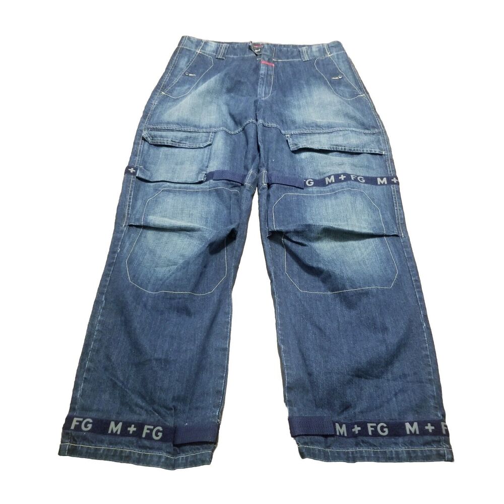 Marithe Francois Girbaud Jeans Men's 38 Shuttle Taped Vintage M+FG Denim (37×35)